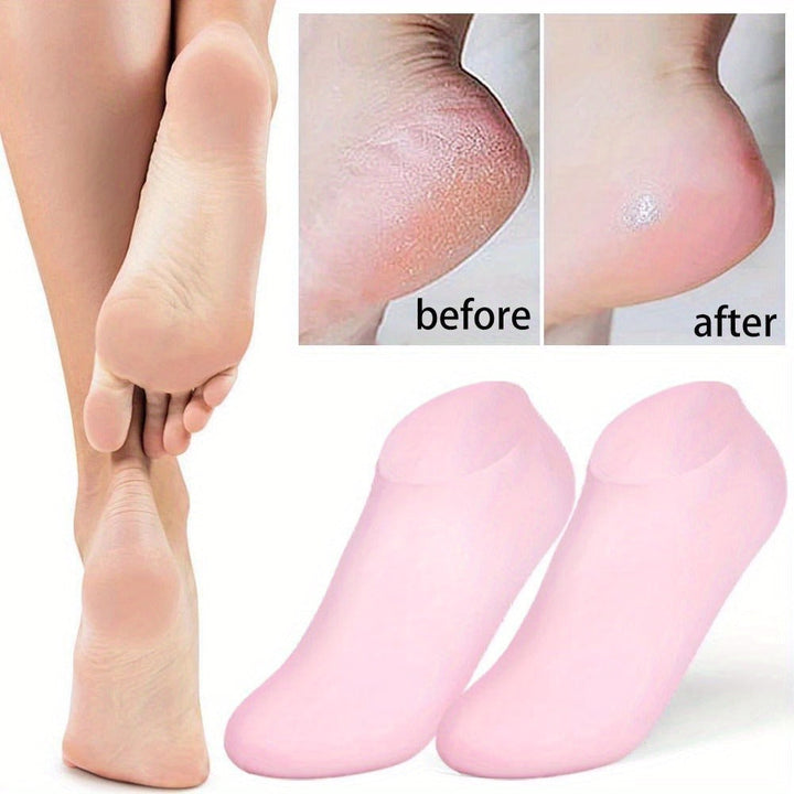 Premium Silicone Gel Heel Socks