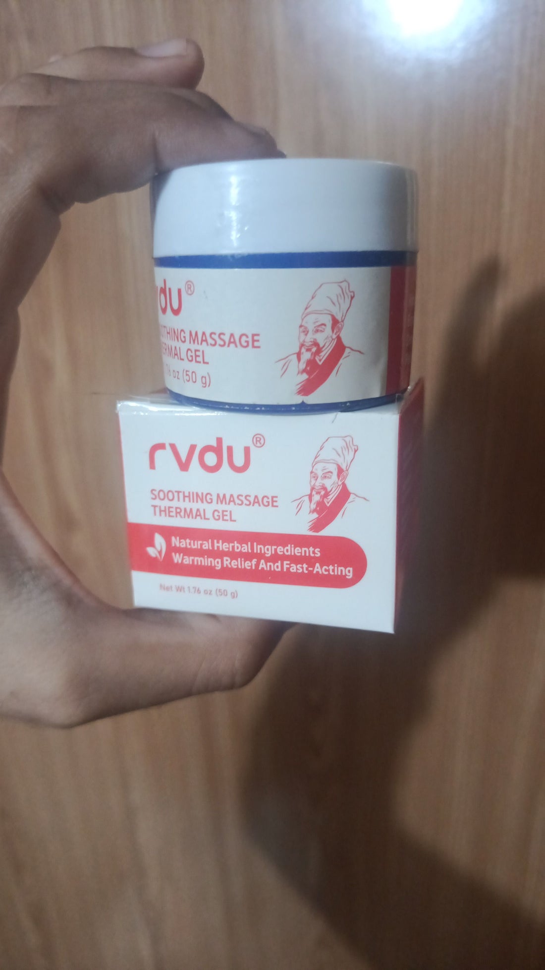RVDU Soothing Massage Thermal Gel (100g)