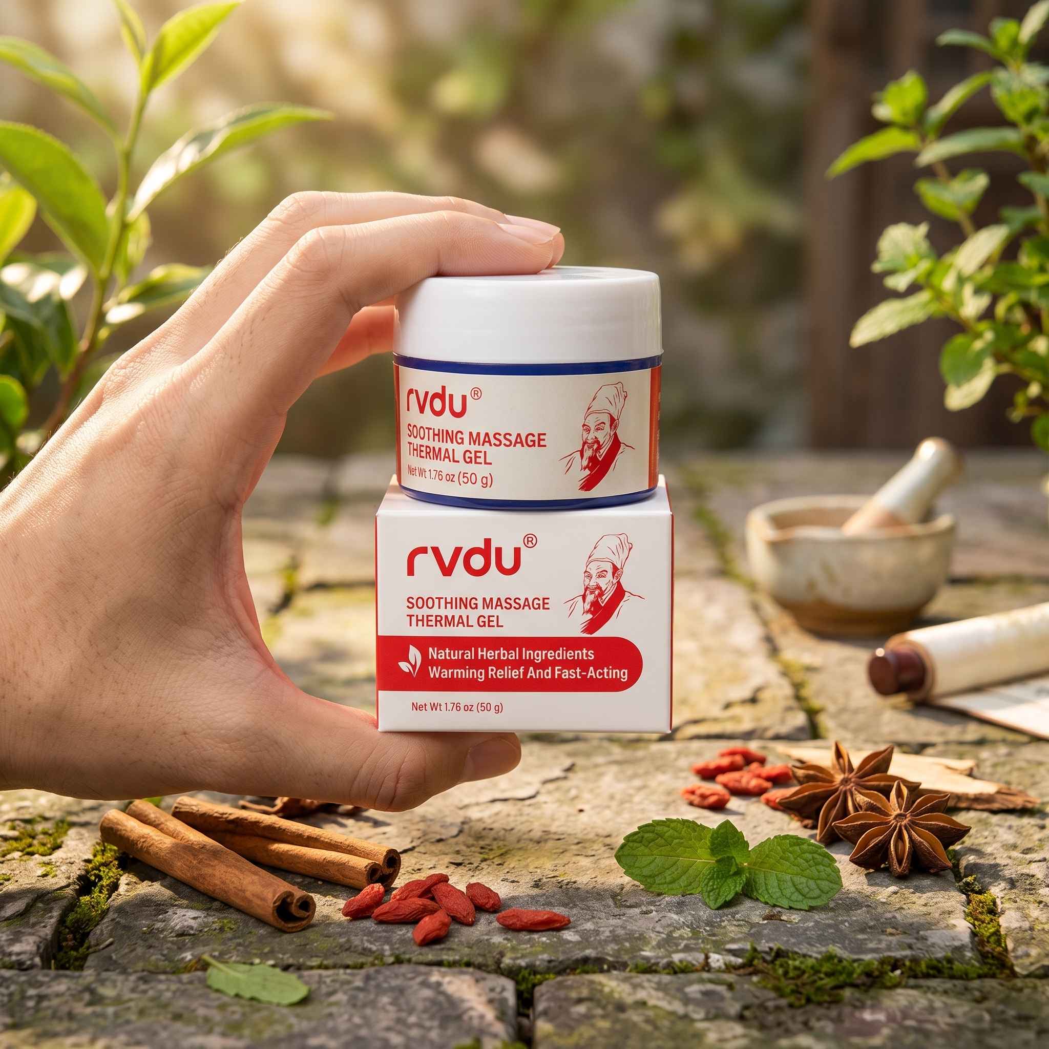 RVDU Soothing Massage Thermal Gel (100g)