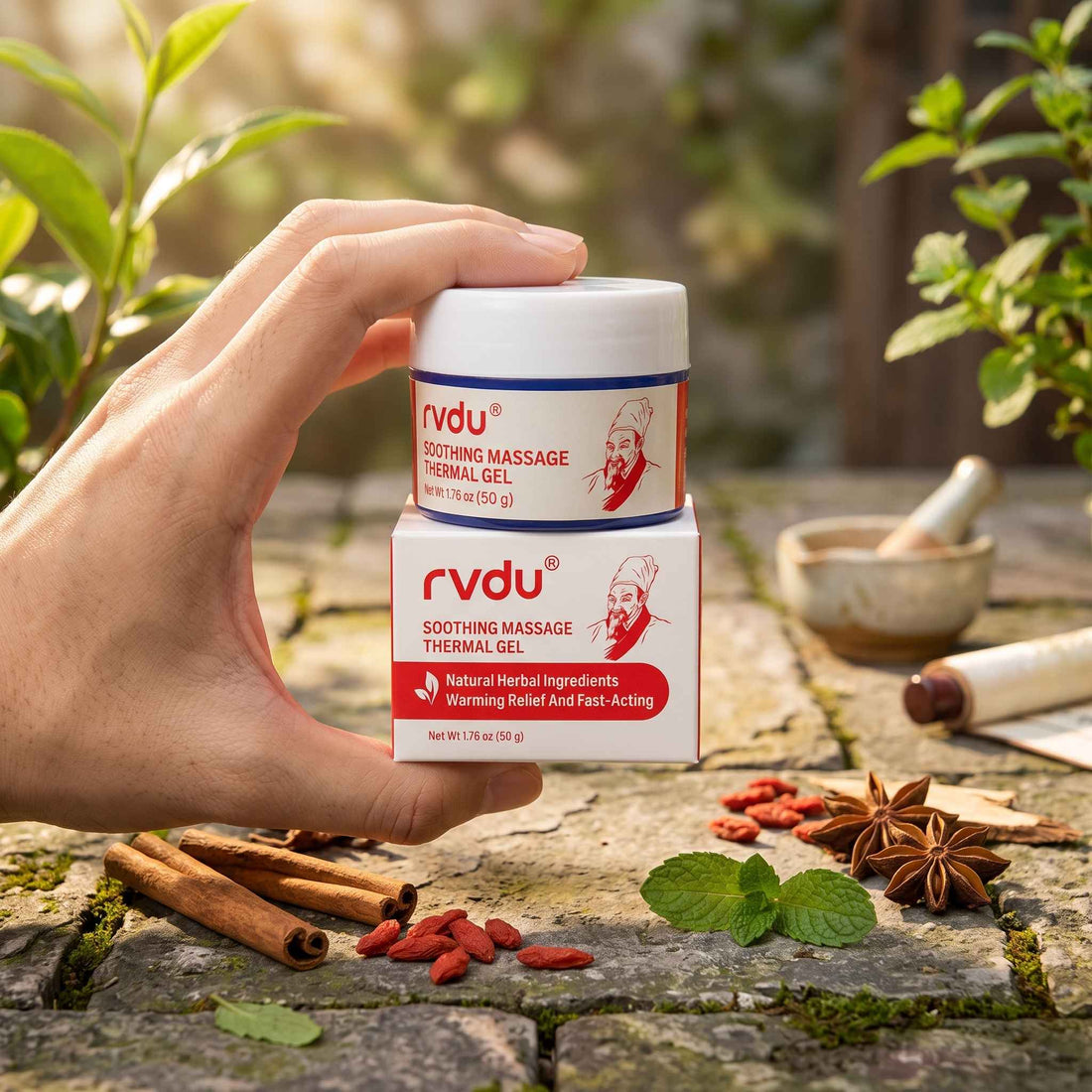 RVDU Soothing Massage Thermal Gel (100g)