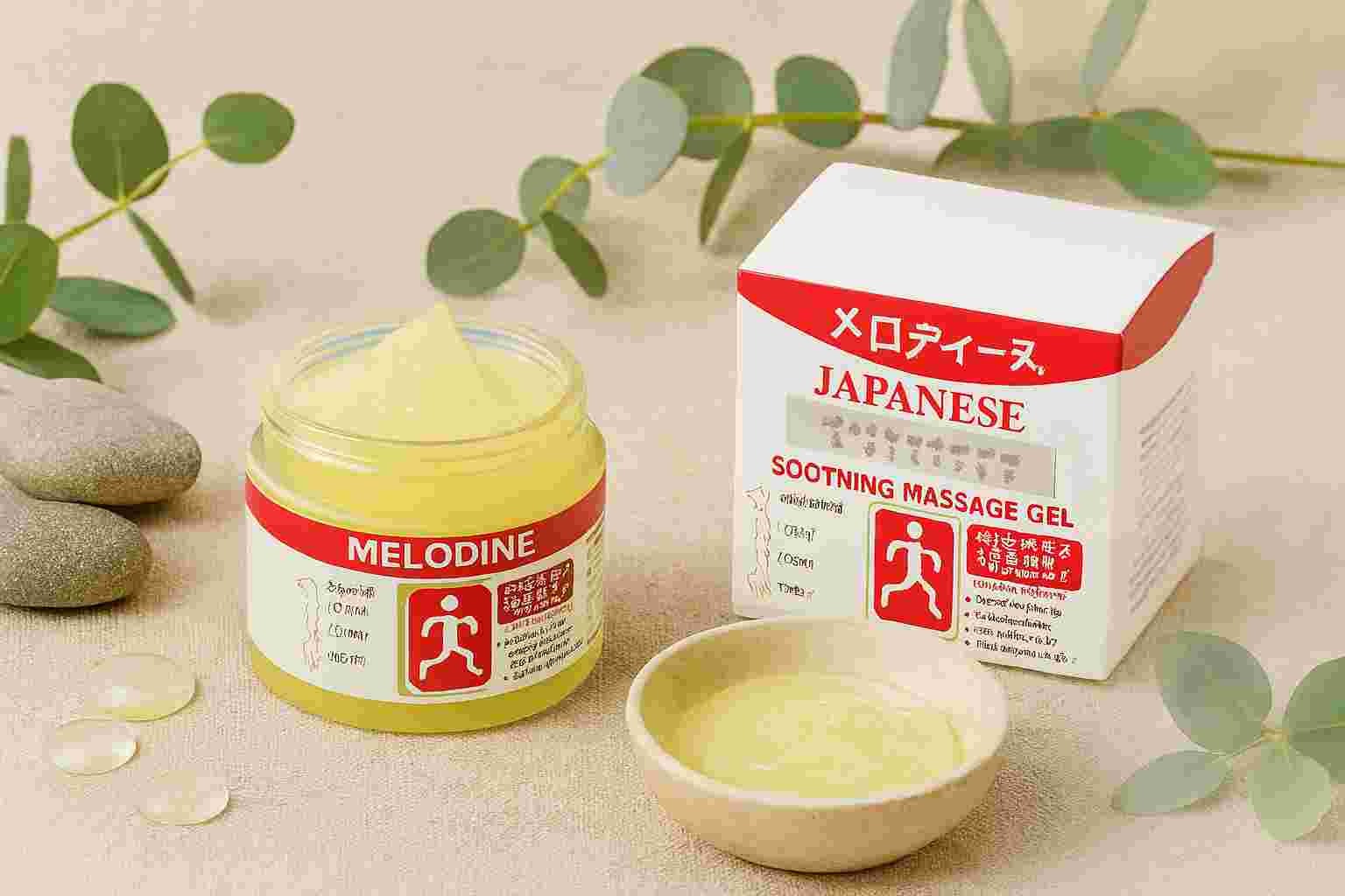 Melodine Japanese Soothing Massage Gel 30G - Pack of 2