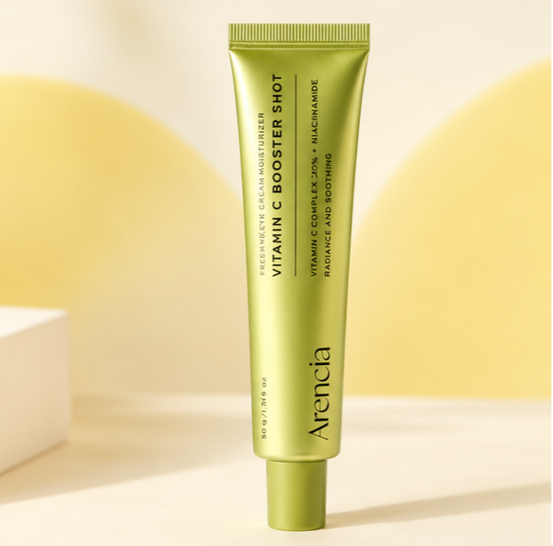 Arencia Vitamin C Booster Shot Cream Moisturizer – Vitamin C & Niacinamide Radiance Skincare